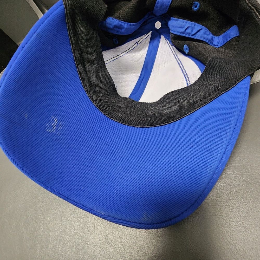 Nascar Hat Jimmie Johnson 48 Lowes Racing Black Blue Racecar Dad Cap Med Large - Picture 7 of 9